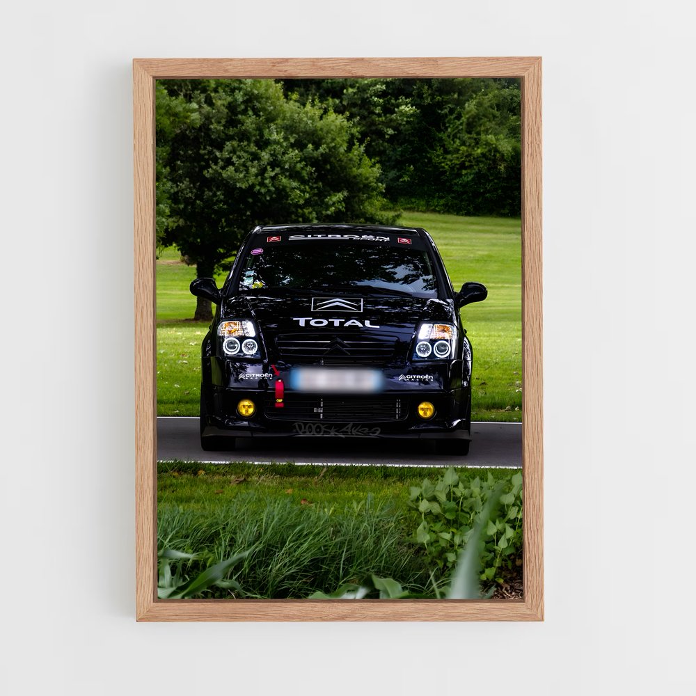 Poster vts route – affiche Citroën (vue 4)